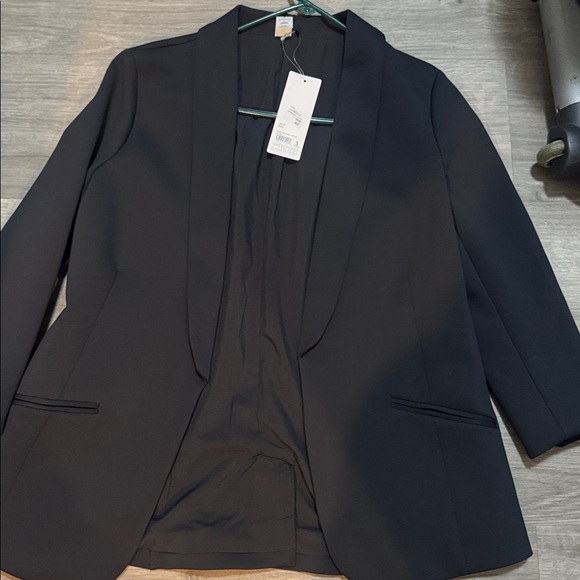 Yogalicious navy blueish/black blazer. Size small nwt - Picture 11 of 11